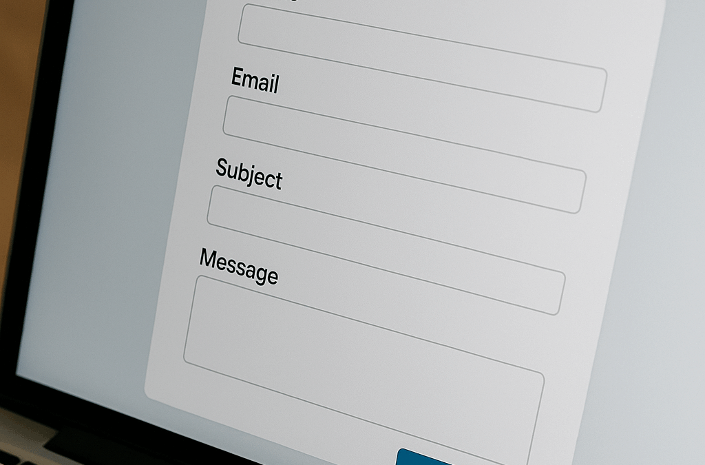 Comment créer un formulaire de contact WordPress