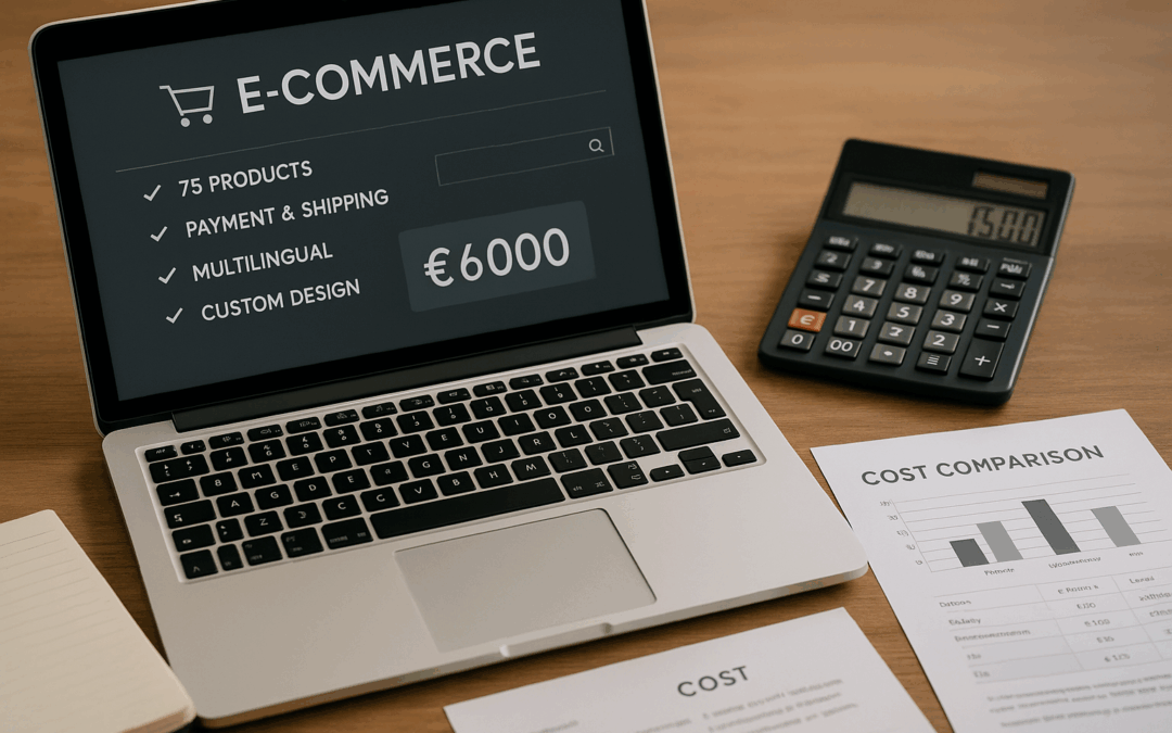 Quel est le prix d’un site e-commerce en 2025
