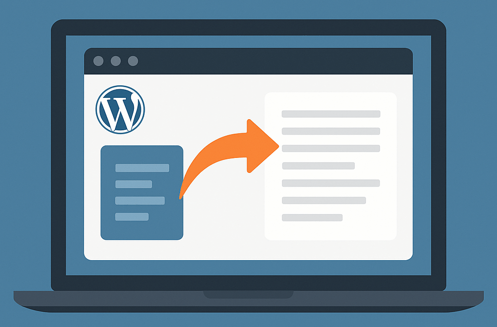 Redirection WordPress