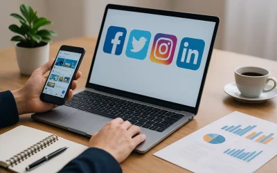 Réseaux sociaux PME : Guide complet stratégie digitale 2025