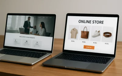Site vitrine ou e-commerce : guide complet pour choisir